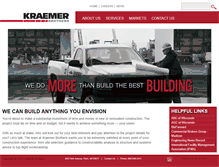 Tablet Screenshot of kraemerbrothers.com